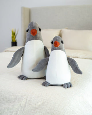 Organic Cotton Penguin Pillow - YaYa & Co.