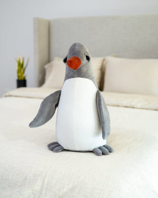 Organic Cotton Penguin Pillow - YaYa & Co.