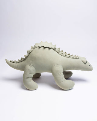 Organic Cotton Stegosaurus Dinosaur Pillow $102 Today Only - YaYa & Co.