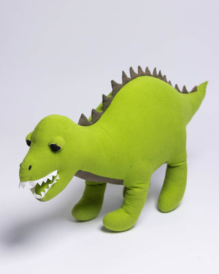 Organic Cotton T-Rex Dinosaur Pillow - YaYa & Co.