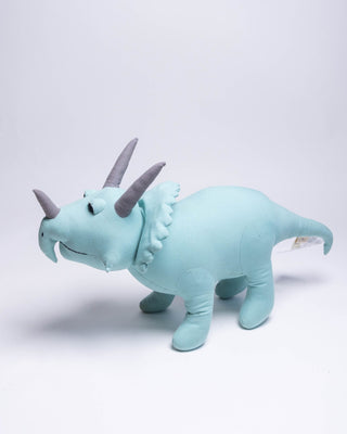 Organic Cotton Triceratops Dinosaur Pillow - YaYa & Co.