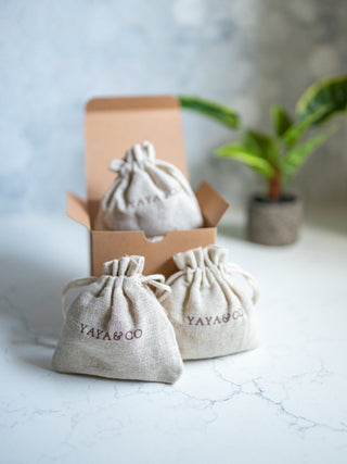 Organic Lavender Sachets - Pack of 3 - YaYa & Co.