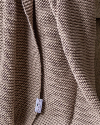 Piper Organic Cotton Knit Throw - YaYa & Co.