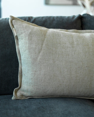 Burrow Organic Jute and Linen Lumbar Pillow