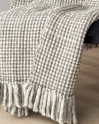 Serenity Organic Cotton and Wool Throw Blanket - YaYa & Co.