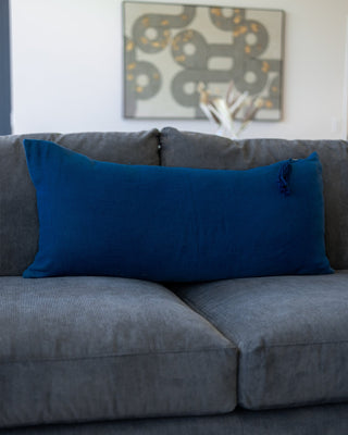 Tinsley Organic Linen Lumbar Pillow - YaYa & Co.