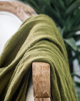 Tinsley Organic Linen Throw - YaYa & Co.