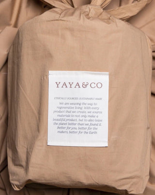 Willow Organic Cotton Percale Bedding Set - 300 TC - YaYa & Co.