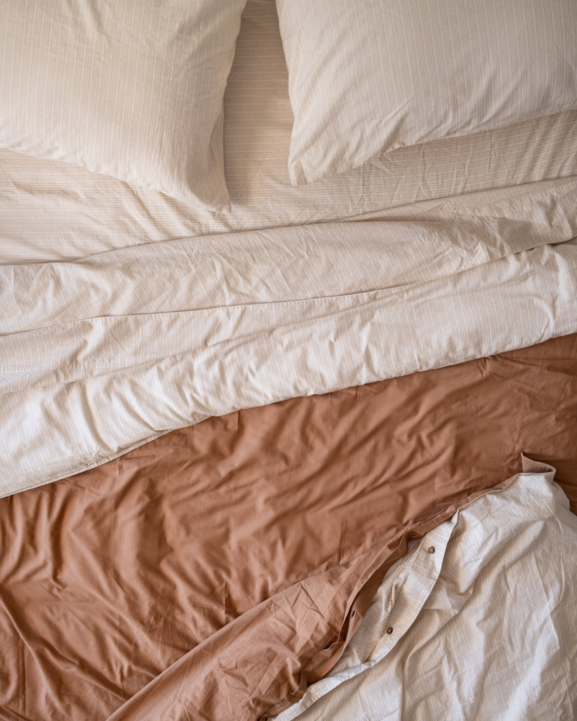 Willow Organic Cotton Percale Duvet Cover - 300 TC - YaYa & Co.
