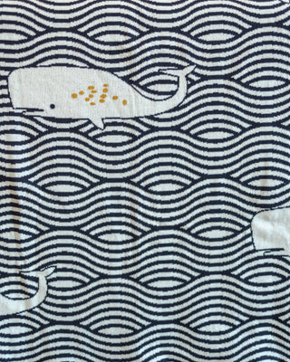 Willy Organic Cotton Whale Baby and Kids Throw Blanket - YaYa & Co.