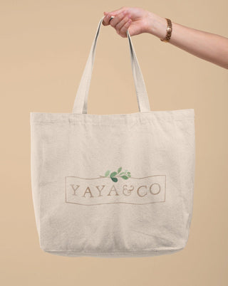 YaYa & Co. Reusable Canvas Tote Bag Corporate Gift - YaYa & Co.