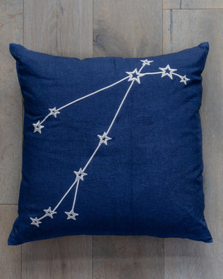 Zodiac Sign Astrology Organic Linen Throw Pillow - YaYa & Co.