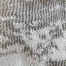 Close view of Landry's cotton and linen weave
